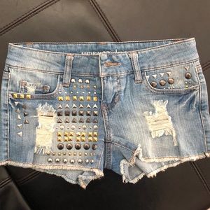 Material Girl Jean shorts